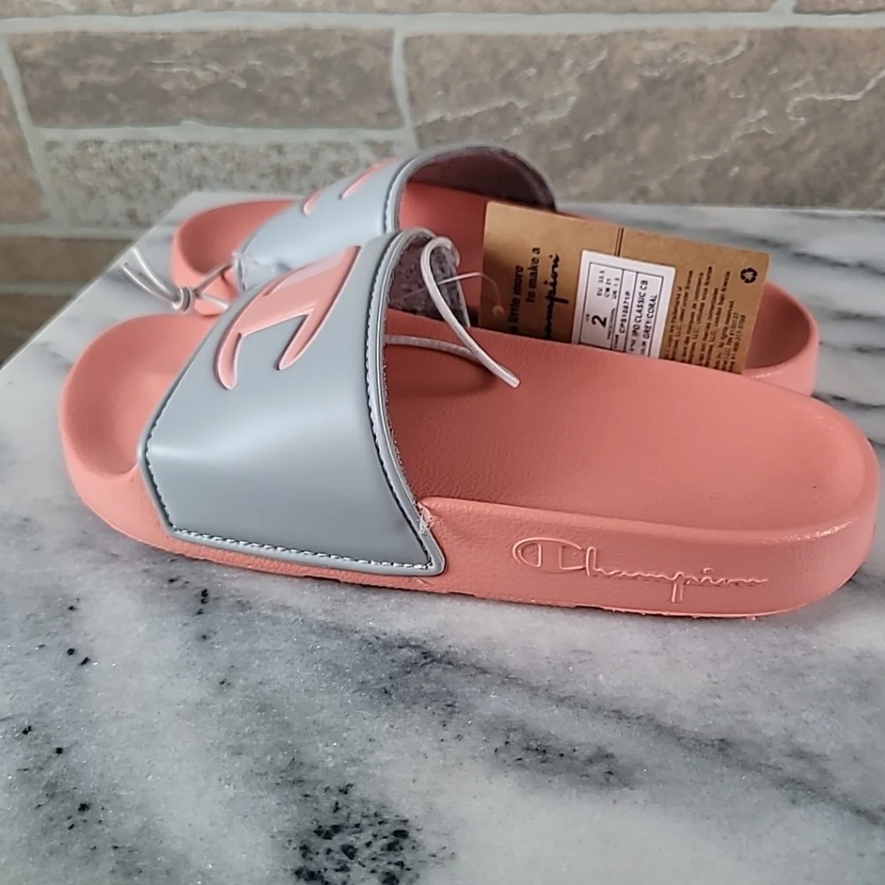 Champion Slide Sandals Big Girls